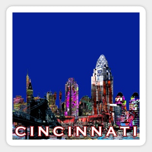 Cincinnati in graffiti Magnet